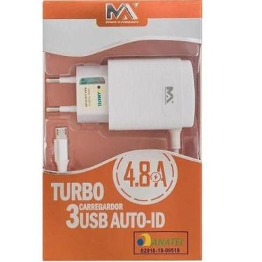 Imagem de Carregador Turbo Type-C 4.8A Max Midia - Dynasty Real