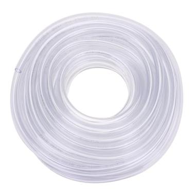 Imagem de DERPIPE Tubo de vinil transparente – tubo de PVC flexível de grau alimentício mangueira de tubo de plástico flexível de grau alimentício para fabricação caseira, bomba de sifão de 15 metros de