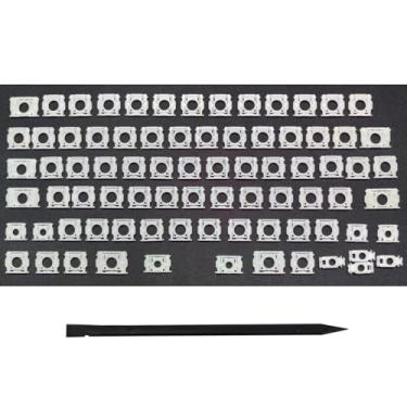 Imagem de Dobradiça completa de substituição para teclas, clipes de tesoura para MacBook Pro/Air Retina 14,2/15,3/16 polegadas modelo A2442 A2485 A2681 A2779 A2780 A2941 A2918 A2992 A2991 A311 13 A3 Ano 114