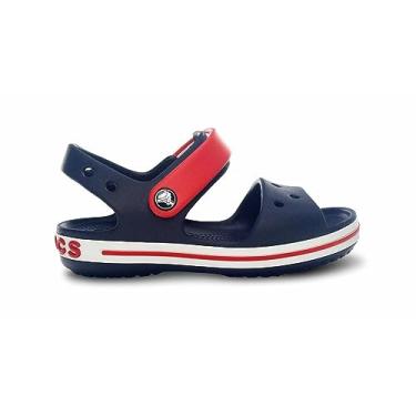 Imagem de Sandália crocs crocband sandal kids navy/red - 24