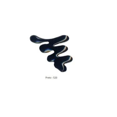 Imagem de Tinta Dimensional Brilhante Relevo 3d 35 Ml Acrilex, PRETO