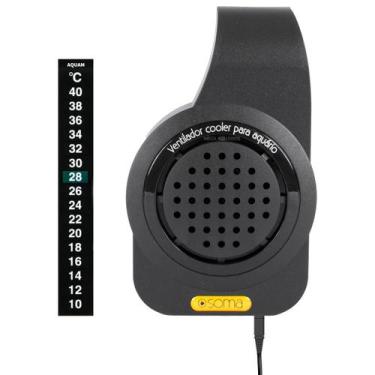 Imagem de Ventilador cooler resfriar resfriador água aquário Soma 1,2W pequeno, 