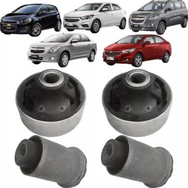 Imagem de KIT BUCHAS BANDEJA DIANTEIRA ONIX COBALT PRISMA SPIN SONIC