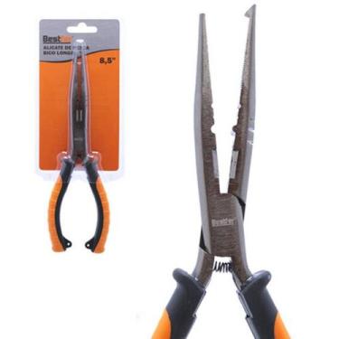 Imagem de Alicate De Pescador 8,5pol Bico Longo Reto Aço Carbono - Bestfer