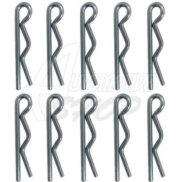 Imagem de Kit 10x Cupilha Trava Grampo Pedaleira Engates 2,2x35mm - Automotive S