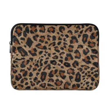 Imagem de Capa de bolso para notebook para laptop MacBook Pro 13-14 polegadas com estampa de leopardo guepardo para mulher e homem