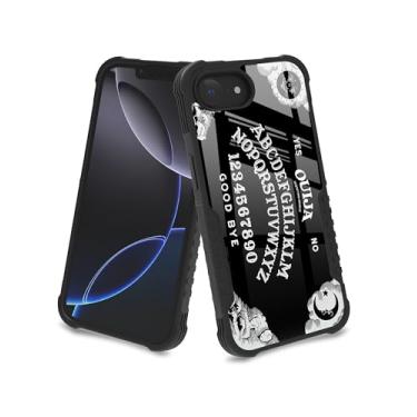Imagem de YALUUU Capa para iPhone 16e Gótica Retro Ouija Board Gótico Halloween Witch Design para Mulheres [Para-Choque] [Anti-arranhões] [Antiderrapante] Capa de Proteção Resistente para iPhone SE 2025 / SE 4