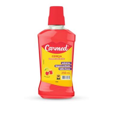 Imagem de Carmed Enxaguante Bucal com Flúor Sabor Cereja 250ml