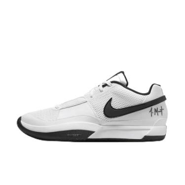 Imagem de Nike Ja 1 Tênis masculino de basquete, Branco/Preto, 45