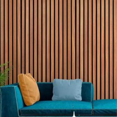 Imagem de PAPEL DE PAREDE AUTOADESIVO Madeira Ripado 3D 45cm x 10m - fwb, Ripado