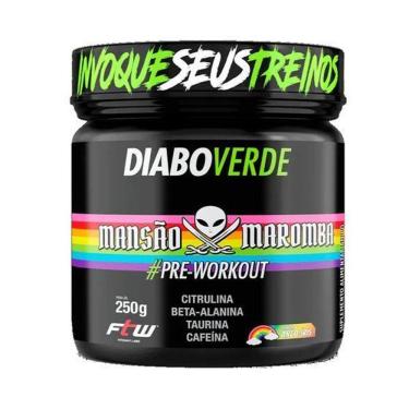Imagem de Diabo Verde Pre-Workout Arco-Íris 250G - Ftw