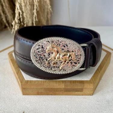 Imagem de Cinto Cowboy Country Cores Fivela Infantil - Su
