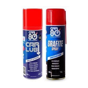 Imagem de Kit Car80 Desengripante Spray E Grafite Spray