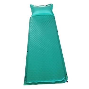 Imagem de YIJU Cama inflável de colchão inflável automático para uma pessoa solteira ultraleve com bolsa de transporte acampando para dormir para mochila
