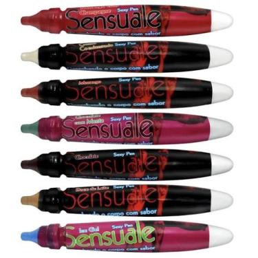 Imagem de Caneta comestivel. Gel massagem sensacoes e sabores - Freire Company, 
