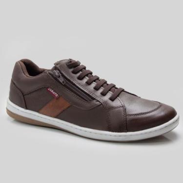 Imagem de Sapatênis Masculino Casual Café Tênis Confortável Leve Trabalho - ZARA