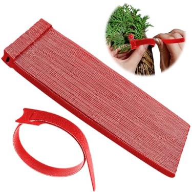 Imagem de Jeyeou 80 Peças De Laços Guirlanda Natal, Ganchos Vermelhos E Para Plantas, Cabo Ajustável Nylon Jardim, Fazer Guirlandas, Decoração Porta, Corrimão Escada Árvore Natal