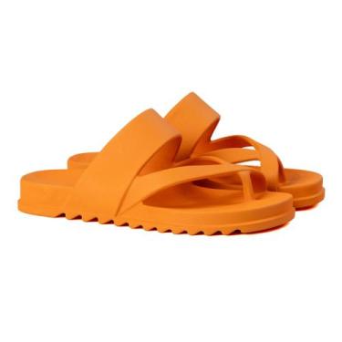 Imagem de Sandália Papete Feminina Confortável  Slide Antiderrapante Para Casa -