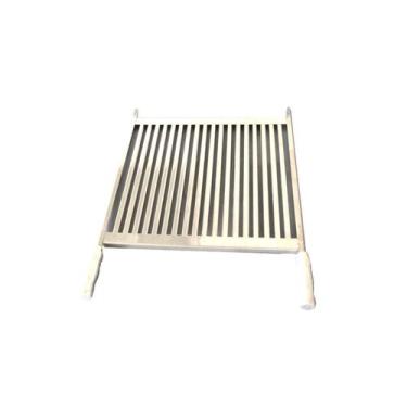 Imagem de Grelha Inox Uruguaia Parrilha Churrasco 40Cm Largura - Plenitude