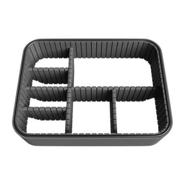 Imagem de Zxpjkyu Caixa de Armazenamento Inserir Divisor de Porta-malas Traseiro de Motocicleta Mantenha Organizado Divisores de Caixa de Partição, para 45l