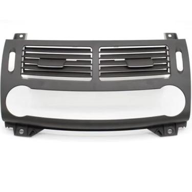 Imagem de Gray,TPUIZUS 1 Pcs Carro Painel De Instrumentos Dianteiro Central Ar Condicionado Ventilador Grade Painel Médio Ventilação Tampa Do Quadro De Saída para Mercedes Benz E Class W211 2003-2008