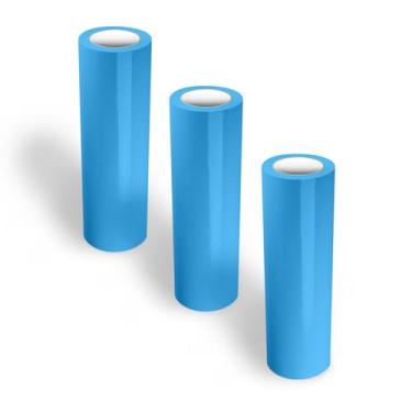 Imagem de Papel de Parede Azul Adesivo Envelopamento 100x60cm - Quartinhos