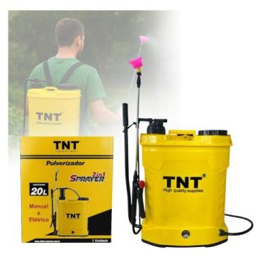 Imagem de Pulverizador Costal 20L Híbrido Manual e Elétrico Bivolt TNT SPD0020E