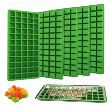 Imagem de Moldes de silicone para alimentos compatíveis com liofilizador Harvest Right, moldes de silicone para freezer, divisórias quadradas médias para chocolate, doces, gelo, secador de gelo, acessórios