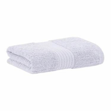 Imagem de Toalha de rosto fio penteado canelado - 48 x 85 - prata 1831 - buddeme