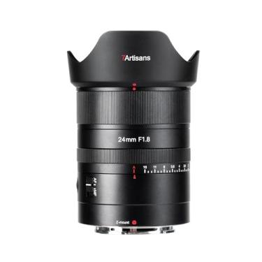 Imagem de 7artisans Lente AutoFocus 24 mm F1.8 de quadro completo, abertura grande F1.8, suporte automático/manual, compatível com Nikon Z Mount Z9, Z8, Z7, Z72, Z6, Z62, Z63, Zf, Z5, Z5 II câmera mirrorless
