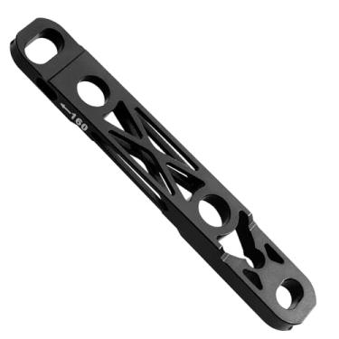 Imagem de Adaptador de freio a disco ultraleve de liga de alumínio - Kit de conversão de bicicleta de estrada de 140 a 160 mm | para Shimano | para SRAM | Base de montagem de freio a disco de bicicleta (preto