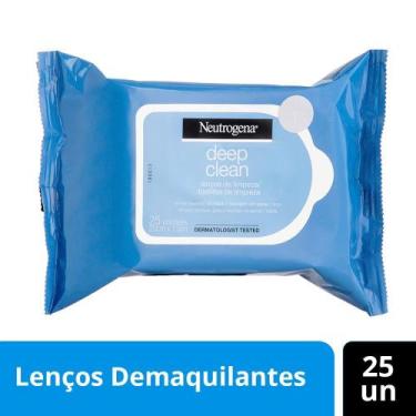 Imagem de Lenço Demaquilante Neutrogena Deep Clean 25 unidades