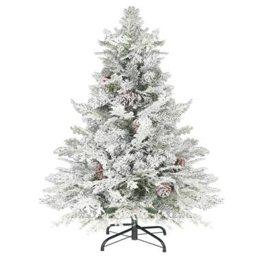 Imagem de Árvore de Natal Inbruce de 4 pés com 1.000 pontas de galhos (branca) -