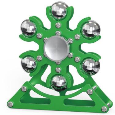 Imagem de Fidget Toy Samisoler Ferris Wheel Metal Spinner 6,4 cm