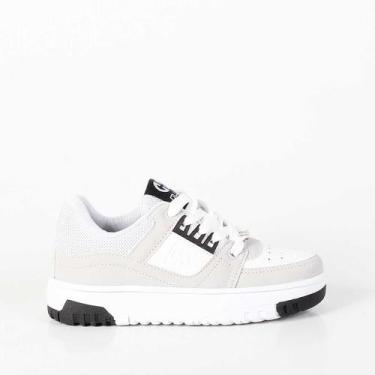 Imagem de Tenis Casual Ollie Rockyinf Preto, Branco, Gelo, 418, 33