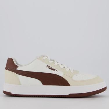 Imagem de Tênis Puma Caven 2.0 BDP Off White e Marrom, 40