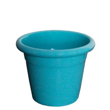 Imagem de CACHEPÔ ALUMINIO SOLEIL AZUL TURQUESA N.6