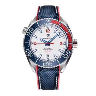 Imagem de Pagani Design Relógio Masculino Automático PD1679 Bisel de Cerâmica Impermeável 100 M Relógio Mecânico Vidro Safira Luminoso Relógio Masculino