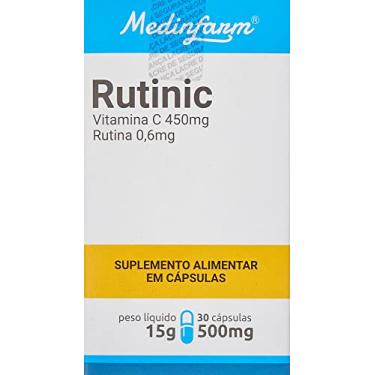 Imagem de Rutinic 500mg (30 caps) - BioNutrir, Bio Nutrir