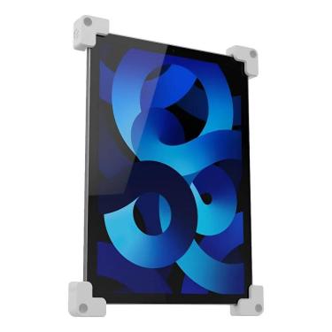 Imagem de Suporte De Parede Compatível Com Tablet Trava Anti Branco