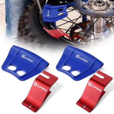 Imagem de Gulfmew Kit de ferramentas de troca de pneu de motocicleta, conjunto de suporte de contas de pneu e protetor de aro, ferramenta de troca de instalação de pneus e rodas para quadriciclos off-road, 4
