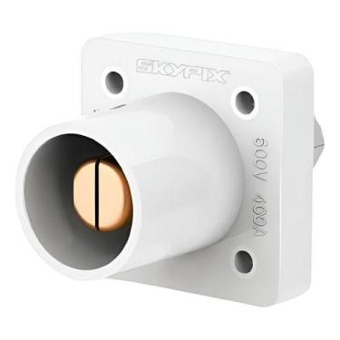 Imagem de Conector Camlock Sk-cmp400a Macho Painel 400a Skypix, Branco