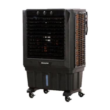 Imagem de POLOCLIMA Climatizador Portátil, Preto, 45 Litros, 127V, com Rodízios, Sistema de Resfriamento Evaporativo