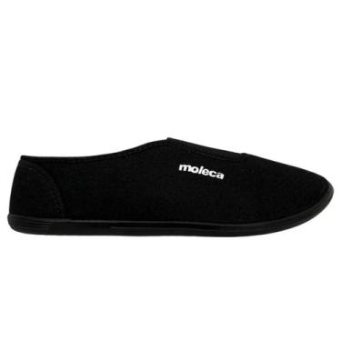 Imagem de Sapatilha feminina moleca 520.43 pano calce facil anatomica estilo ort