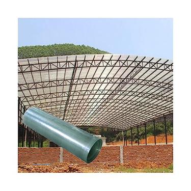 Imagem de Painéis Transparentes Da Iluminação Natural Da Isolação, Folha Do Policarbonato, Cobertura Plástica Da Estufa Painéis Da Substituição Do Revestimento Do Telhado Par, W0.6xL20m