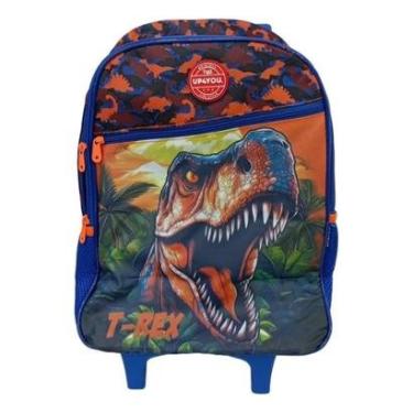 Imagem de MOCHILA LUXCEL UP4YOU INFANTIL T-REX COM RODAS IC42072UP-Masculino
