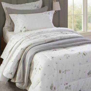 Imagem de Edredom Solteiro Percal 200 Fios Kacyumara Vida Bela Fifi