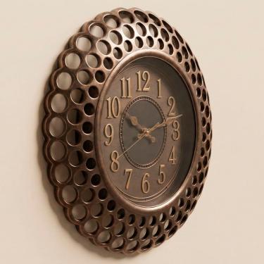 Imagem de Relógio De Parede Decorativo Vazado Elegante Vintage De 40cm