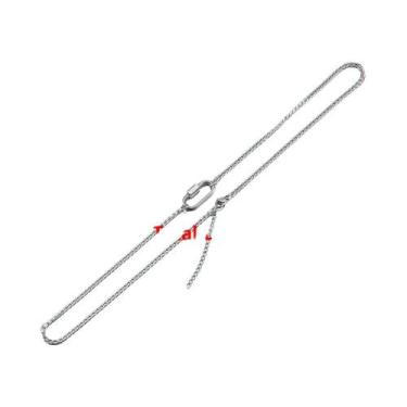 Imagem de Corrente De Colar Ajustável Em Aço Inoxidável Com Fecho Lagosta Para F