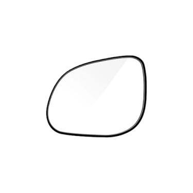 Imagem de Espelho retrovisor aquecido lateral esquerdo e direito, vidro grande angular, compatível com hyundai santafe 2007 2008 2009 2010 2011 2012(Left with Heated)